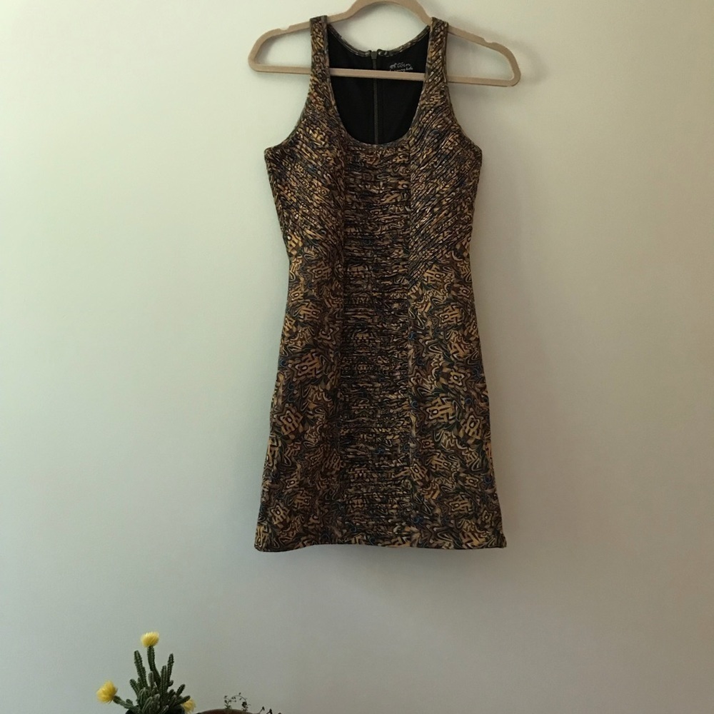 EUC Torn by Ronny Kobo Fitted Sheath Mini Dress S​​​​​​